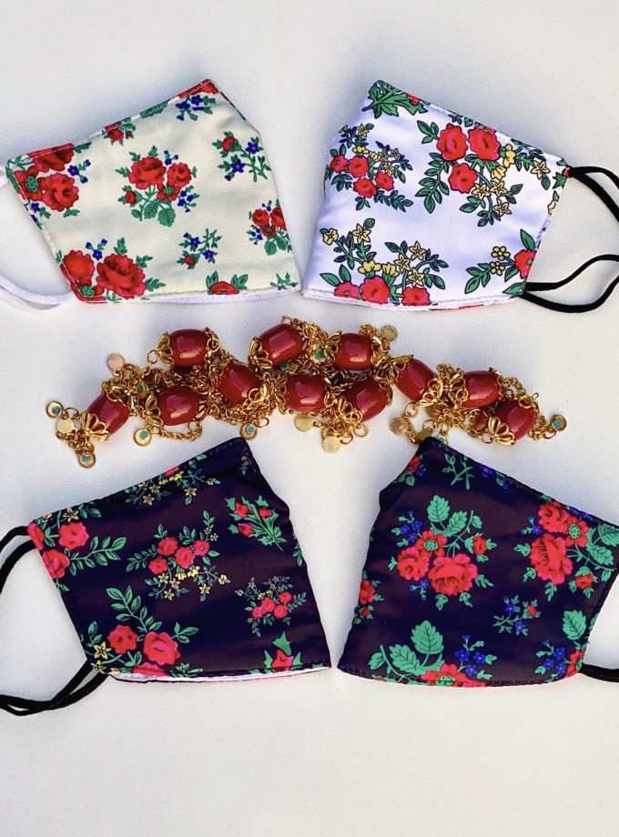 Black Gul Shin (Blue Flower)