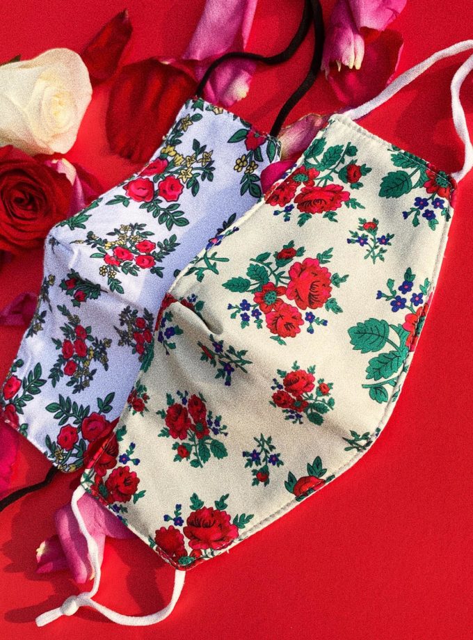 Off-White Gul Shin (Blue Flower)